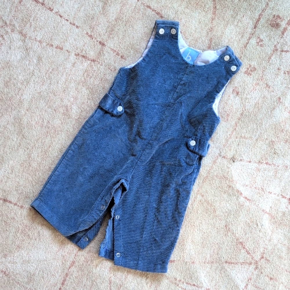 Bella Bliss Blue Baby Corduroy Overalls Jon Jons